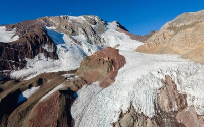 Geólogos advierten riesgos de remociones de masa de origen glaciar en el Cajón del Maipo